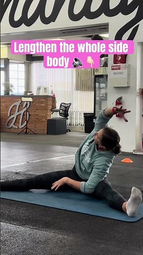 Straddle Side Bend | Full Side Body & Hamstring Release