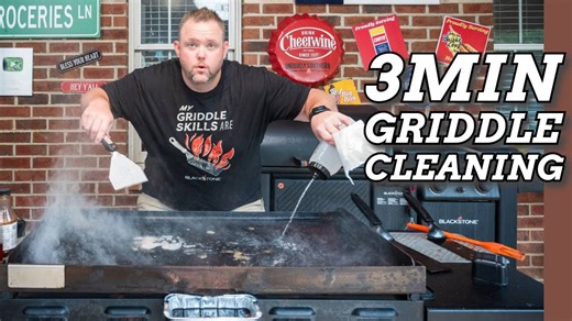 Scrub Less, Sizzle More: Griddle Cleaning Hack