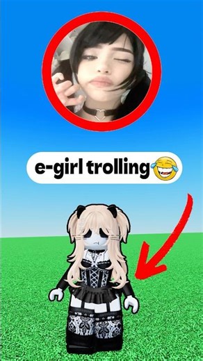 EGIRL VOICE TROLLING 😂 #robloxshorts #robloxmemes #roblox #robloxedit #robloxedits