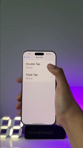 iPhone’s hidden feature in seconds 📱✨ Double tap on the back and take screenshots instantly!