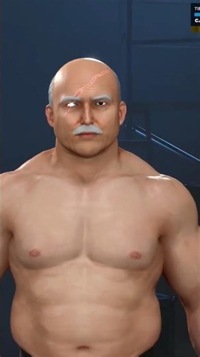 Making Conquest’s face on WWE 2K26 (Invincible)