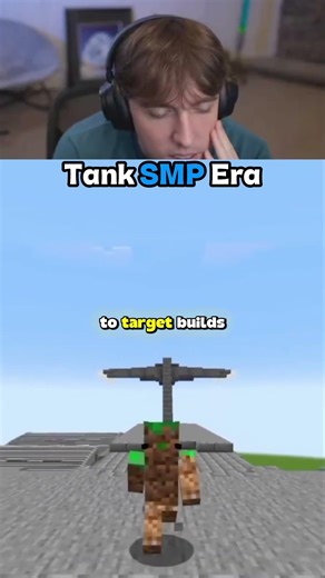 Dr Donut Reacts To A Working Tank in Minecraft