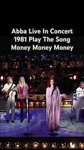 Abba Live In Concert 1981 Play The Song Money Money Money…