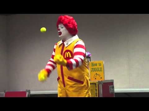 Ronald McDonald Teaches Kids that Readers Are Leaders