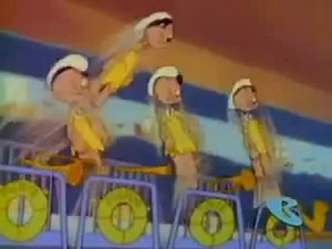 popeye the sailor- me musical nephews (colorized)