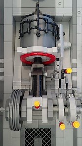 LEGO Marine Steam Engine "full ahead" #lego #machine #mechanic