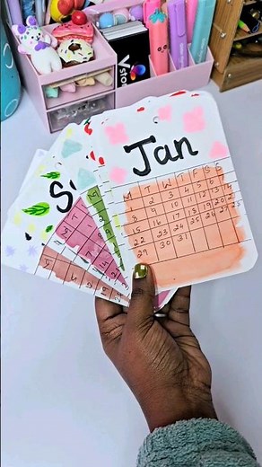 DIY Homemade 2024 Calendar 📅...WOW 😱 Paper craft idea 💡 #shorts #youtubeshorts #trending #viral