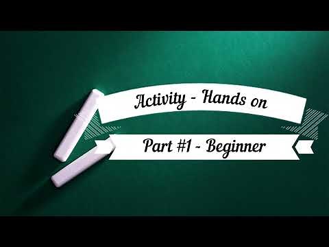 #Activity in #Pega - Part #1