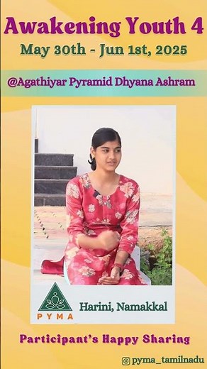AWAKENING YOUTH 4 – 3-Day FREE Spiritual Retreat in Tamil Nadu | Age 15-35 | #tamil#youth#trending