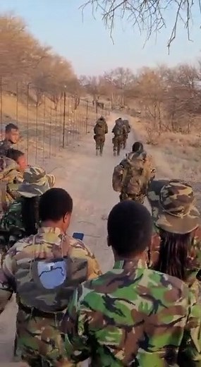 2.4K views · 70 reactions | The Black Mambas rangers from the North are racing 21 km with 10 kg backpacks in FULL GEAR #forwildliferangers !!!! Other Mamba rangers are running as a support group. You can support our anti-poaching work on the ground (and also our hardworking boots) by clicking here: https://wildlife.rangerchallenge.org/campaigns/transfrontier-africa | The Black Mambas | Facebook