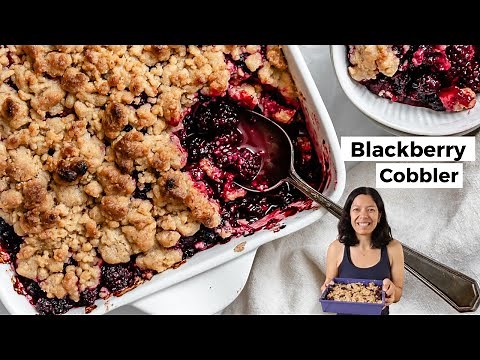 Easy Blackberry Crumble with Frozen Berries