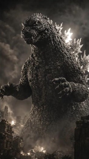 Godzilla 1954 Attacks YouTube picture Effect #godzilla