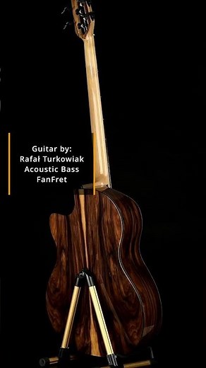 Turkowiak double-top acoustic bass guitar Opus Prime 2026 multiscale