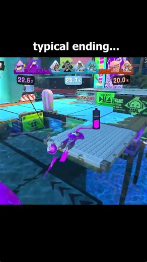 Splatoon 3 splatfest ending...