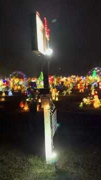 Massive Christmas Light Display Fills Entire Yard