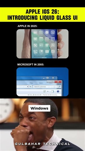 iOS 26 Looks Like Windows —But Sleeker! 😅 | Apple Unveils Liquid Glass UI