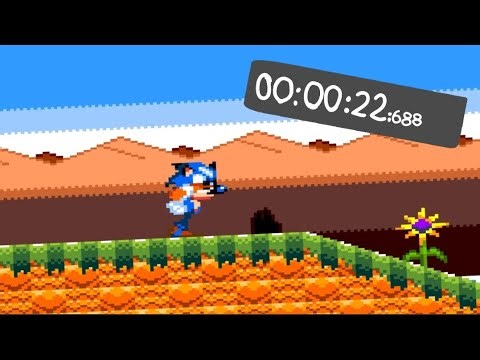 Speed run Sonic forest lands? Oficial?? Time 00:00:22:688
