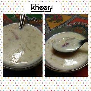 Simple kheer without condensed milk | cooking & craft