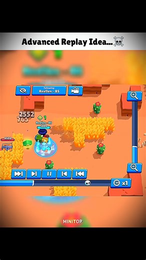 Advanced Replay Idea...🤯🔥 #shorts #brawlstars