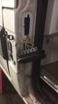Renault Master and Vauxhall Movano side loading door issue solved