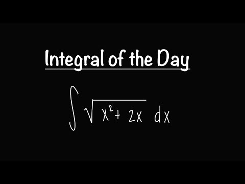 Integral of the Day 9.11.25 | Trig Substitution + Trick for ∫ sec³x dx