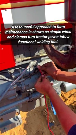 Smart Field Fixes Using Tractor Power For Metal Welding
