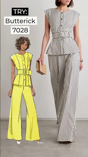 #SewTheLook with Butterick 7028