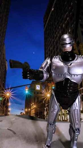 'Stay out of trouble' Robocop Stop Motion Animation