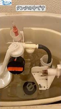 Replacing the drain valve and diaphragm of a TOTO tank SH351BAK #shorts #toilet #water leak #leak...
