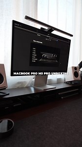 unboxing my new macbook pro with the m5 pro chip pt. 3 of building my dream desk setup. it’s finally coming together. #apple #asmr #unboxing #tech #macbookpro