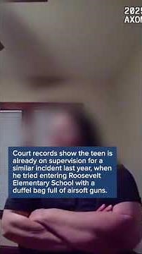 Wisconsin teen arrested again over alleged school shooting threats