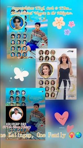 Kalingap's Most Admired Vloggers in the Philippines 2024 ctto: Pinoy History @KalingapRabOfficial