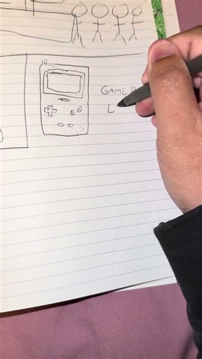 Drawing Game Boy Light part 5