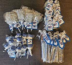 50 Piece Candy Buffet With Personalized Tags. Chocolate Covered Pretzels, Dipped Oreos, Dipped Rice Krispy Treats, Marshmellow Pops. - Etsy