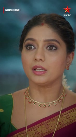 STAR MAA on Instagram: "Topic ni Chandra paiki divert chesina Shalini Watch #NinnuKori Mon to Sat at 12:30 PM only on #StarMaa"