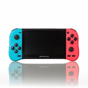 Handheld Portable Game Console 5 inch Screen (Red and Blue)