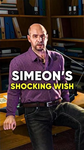 Simeon's Shocking Wish? #gamestyphoon #gta5 #gtav #shorts