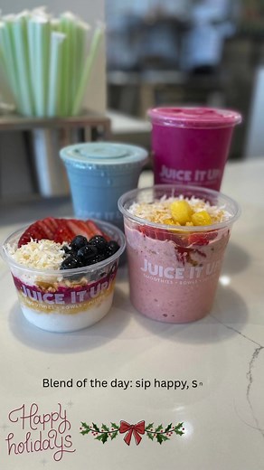 Thanksgiving Week Specials – IN-STORE ONLY 🍁 Juice It Up! Stanford Ranch – Roseville 🧡 Buy Any Smoothie → Get the Second 50% Off 🦃 Local Heroes (Teachers, Police, Firefighters & Delivery Drivers) → 20% Off Your Entire Order ✅ Valid only in-store Nov 24–30 Share this post and show this at the register – we’ll take care of the discount! Come visit us to save the most! Check the menu here 👉 https://orders.juiceitup.com/menu/roseville-stanford-ranch Grateful for you this Thanksgiving! 🦃🥤 | Jui