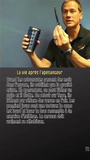 La vie après l'apesanteur #Astronautes #Gravite #Science