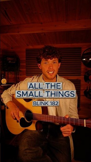 All the Small Things – Blink-182 | Easy Acoustic Guitar Tutorial 🎸#guitartutorial #easyguitarsong