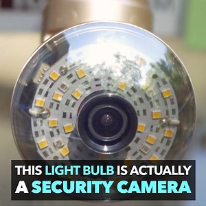 47K views · 1.6K reactions | The world's first light bulb security...