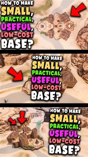 How to Make a Small, Practical, Useful, Low-Cost Base? | Conan Exiles