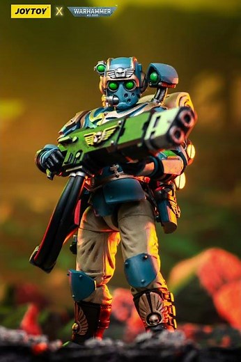 JoyToy 1/18 Warhammer 40K Astra Militarum Tempestus Scions Squad 55th Kappic Eagles