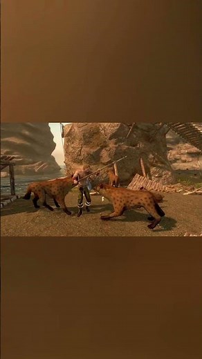 Beyond Skyrim Hyena Sounds #skyrim #gaming