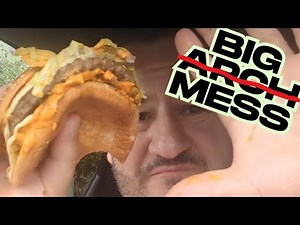 Reviewing the New Mcdonalds Big Arch - Big Arch or Big Disappointment? UK Food Review-