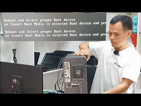 Reboot and Select proper Boot device | chia sẻ kinh nghiệm xử lý lỗi không tìm thấy boot device
