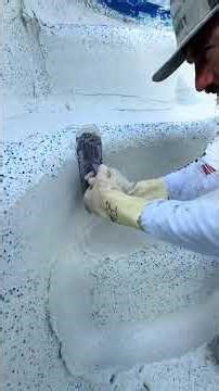 Process of Pool Plastering See the finish Result pov... #Shorts #primetimepoolplastering