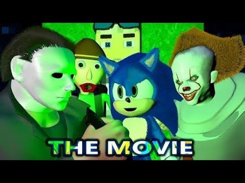 PENNYWISE IT vs BALDI SONIC MICHAEL MYERS HORROR MOVIE! official Chapter Minecraft Animation