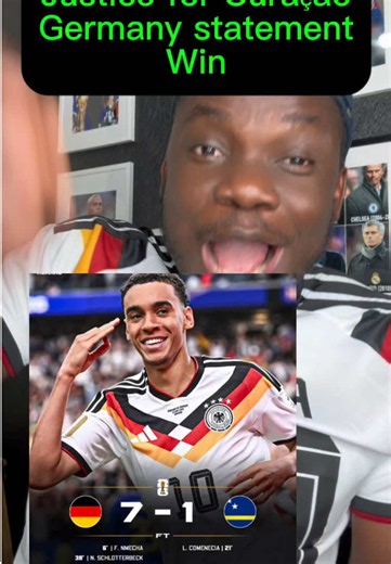 Post match Reaction on Germany vs Curaçao. Justice for curaçao and big statement from Germany. #germany #worldcup #musiala #havertz #wirtz