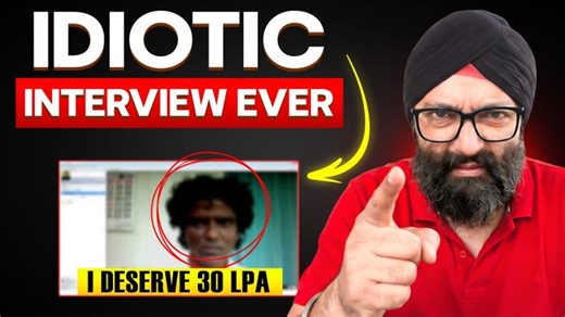 My WORST 30 LPA Interview Experience Ever | Shubham Mishra